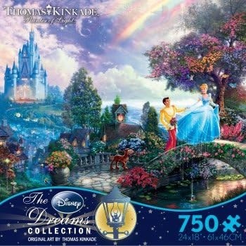 CEACO 750PC PUZZLE CINDERELLA WISHES