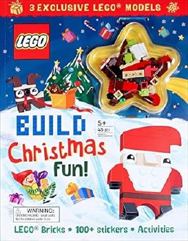 LEGO BUILD CHRISTMAS FUN BOOK/SET