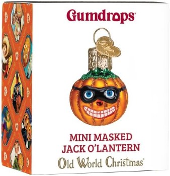 OLD WORLD CHRISTMAS MINI MASK JACKOLANT