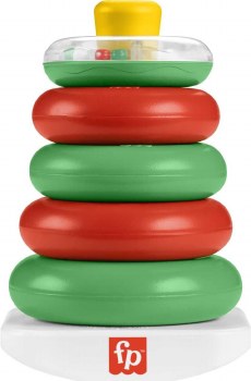 FISHER PRICE HOLIDAY ROCK A STACK