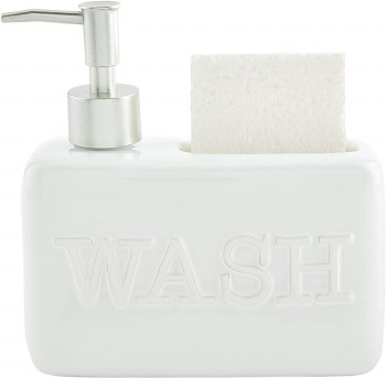 MUD PIE SOAP PUMP SPONGE HOLDER