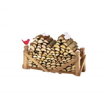 D56 NATURAL WOOD LOG PILE