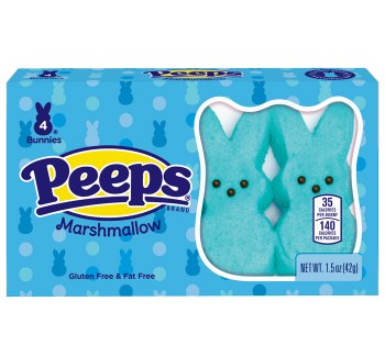 PEEPS 4CT BUNNIES BLUE