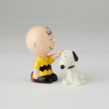 CHARLIE BROWN &amp; SNOOPY SALT &amp; PEPPER SET