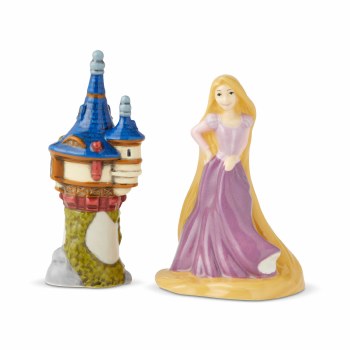 DISNEY SALT &amp; PEPPER RAPUNZEL &amp; TOWER