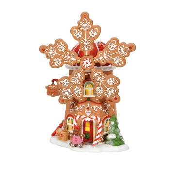 D56 NORTH POLE GINGERBREAD MILL