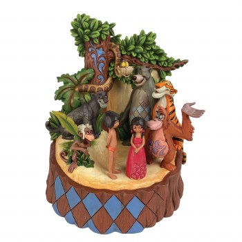 HEARTWOOD CREEK JUNGLE BOOK CARVED BY HR