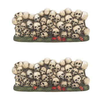 D56 SCARY SKELETONS WALL SET.2