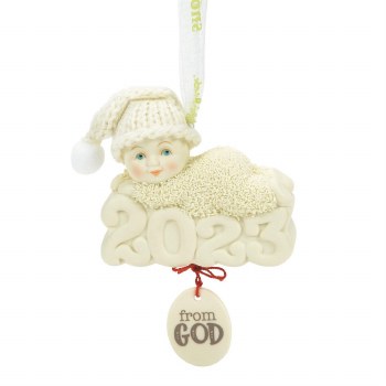 SNOWBABIES 2023 ORNAMENT FROM GOD