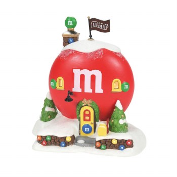 D56 NORTH POLE RED M&amp;M'S COTTAGE