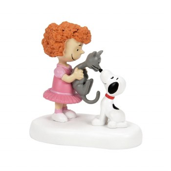 D56 PEANUTS FRIEDA FARON SNOOPY