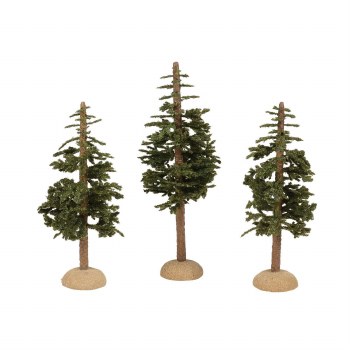 D56 VILLAGE PONDEROSA PINES SET/3