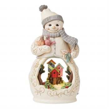 HEARTWOOD CREEK LED WOODLAND SNOWMAN