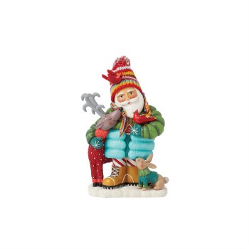 ARTIST GALLERY COZY &amp; WARM SANTA