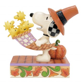 HEARTWOOD CREEK SNOOPY CORNUCOPIA