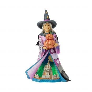 HEARTWOOD CREEK WITCH HOLDING PUMPKIN
