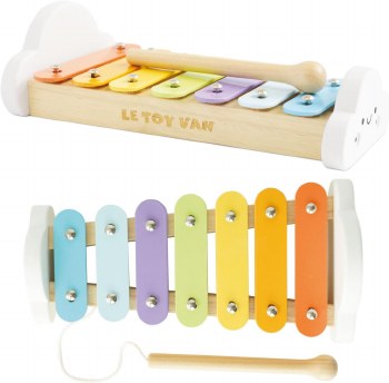 LE TOY VAN RAINBOW WOODEN XYLOPHONE