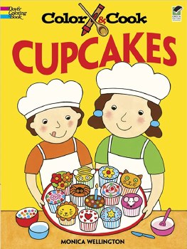 DOVER COLORING BOOKS CUPCAKES