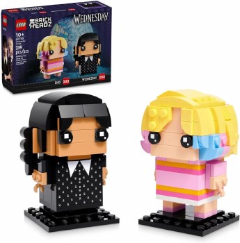 LEGO #40750 BRICKHEADZ WEDNESDAY &amp; ENID