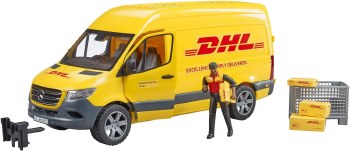 BRUDER SPRINT DHL TRUCK W/DRIVER
