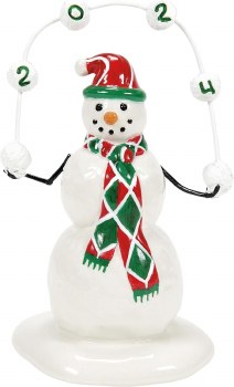 D56 VILLAGE 2024 LUCKY THE SNOWMAN