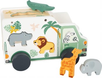 SMALL FOOT SAFARI TRUCK SORTER