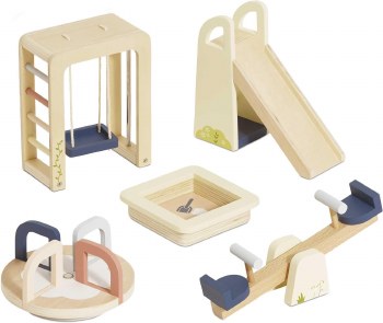 LE TOY VAN DOLLHOUSE OUTDOOR FURN
