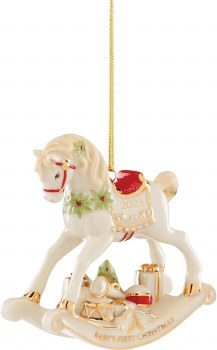 LENOX ORN 2023 VINTAGE ROCKING HORSE