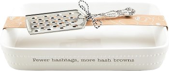 MUD PIE HASH BROWN CASSEROLE DISH SET