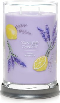 YANKEE SIGNATURE LG TUMBLER LEMON LAVEN