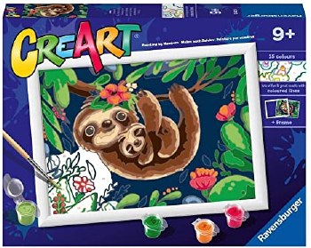 CREART PAINT BY # SWEET SLOTHS