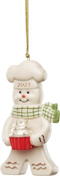 LENOX ORNAMENT 2023 GINGERBREAD W/CC