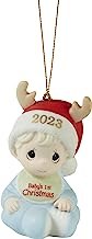 PRECIOUS MOMENTS 2023 BABY BOY ORNAMENT