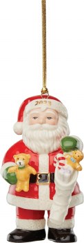 LENOX ORNAMENT 2023 SANTA &amp; STOCKING