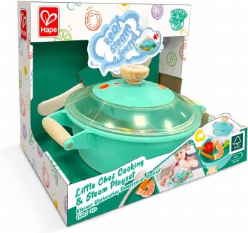 HAPE LITTLE CHEF COOKING &amp; STEAM PLAYSET