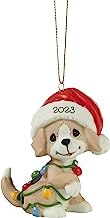PRECIOUS MOMENTS 2023 DATED DOG ORNAMENT