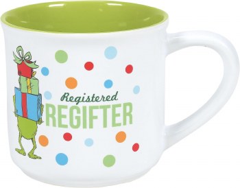 GRINCH REGISTERED REGIFTER MUG