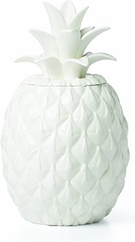 LENOX WICKER CREEK PINEAPPLE COOKIE JAR