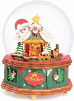 ROLIFE CHRISTMAS TOWN MUSIC BOX