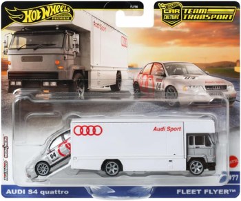 HOT WHEELS TEAM TRANSPORT AUDI/FLEET FLY