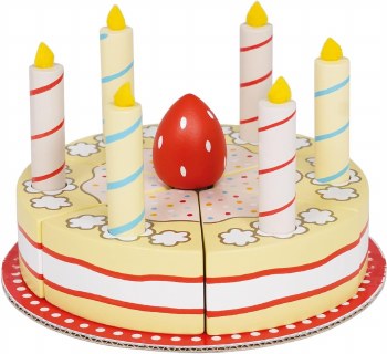 LE TOY VAN SLICEABLE BIRTHDAY CAKE
