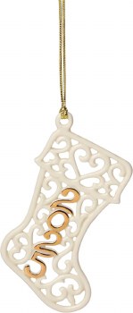 LENOX 2025 ORNAMENT A YEAR TO REMEMBER