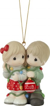 PRECIOUS MOMENTS 2023 COUPLE ORNAMENT