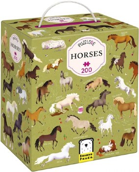 BANANA PANDA 200PC HORSE PUZZLE