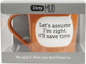 ONIM MUG ASSUME RIGHT
