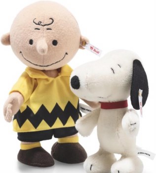 STEIFF CHARLIE BROWN W/SNOOPY