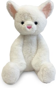 BEVERLY HILLS TEDDY BEAR CO 16" WH CAT