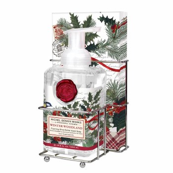 MICHEL FOAMING SOAP GIFTSET WINTER WOODL