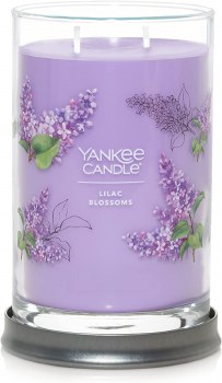 YANKEE SIGNATURE LG TUMBLER LILAC BLOSS