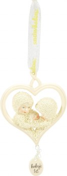 SNOWBABIES BABY'S FIRST ORNAMENT
